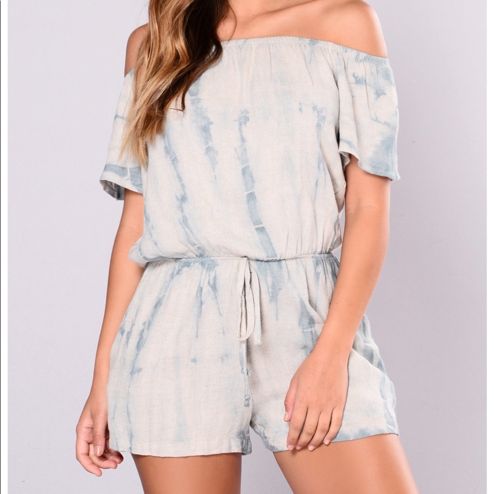 Tie Die Romper